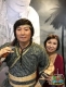 Vợ nghệ sĩ Minh Phụng xúc động nhìn tượng sáp của chồng